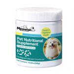 Meowish Probiotic Soft Chews for Dogs & Cats, Tuna & Fish Oil Flavor, Supports Digestive Balance, 10.58oz/300g, for Pets 3+ Months Old