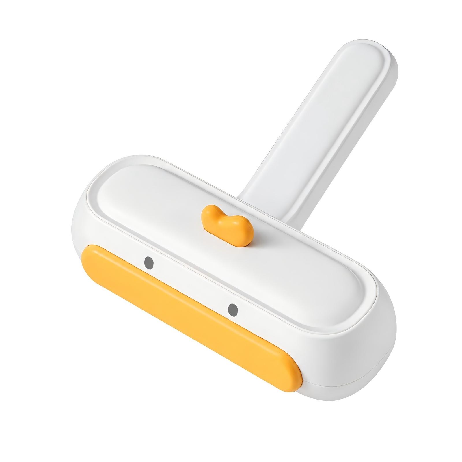 PET HAIR REMOVER – One Push Tool to Remove Shed Pet Hair from Sofas, Clothes & Carpets
